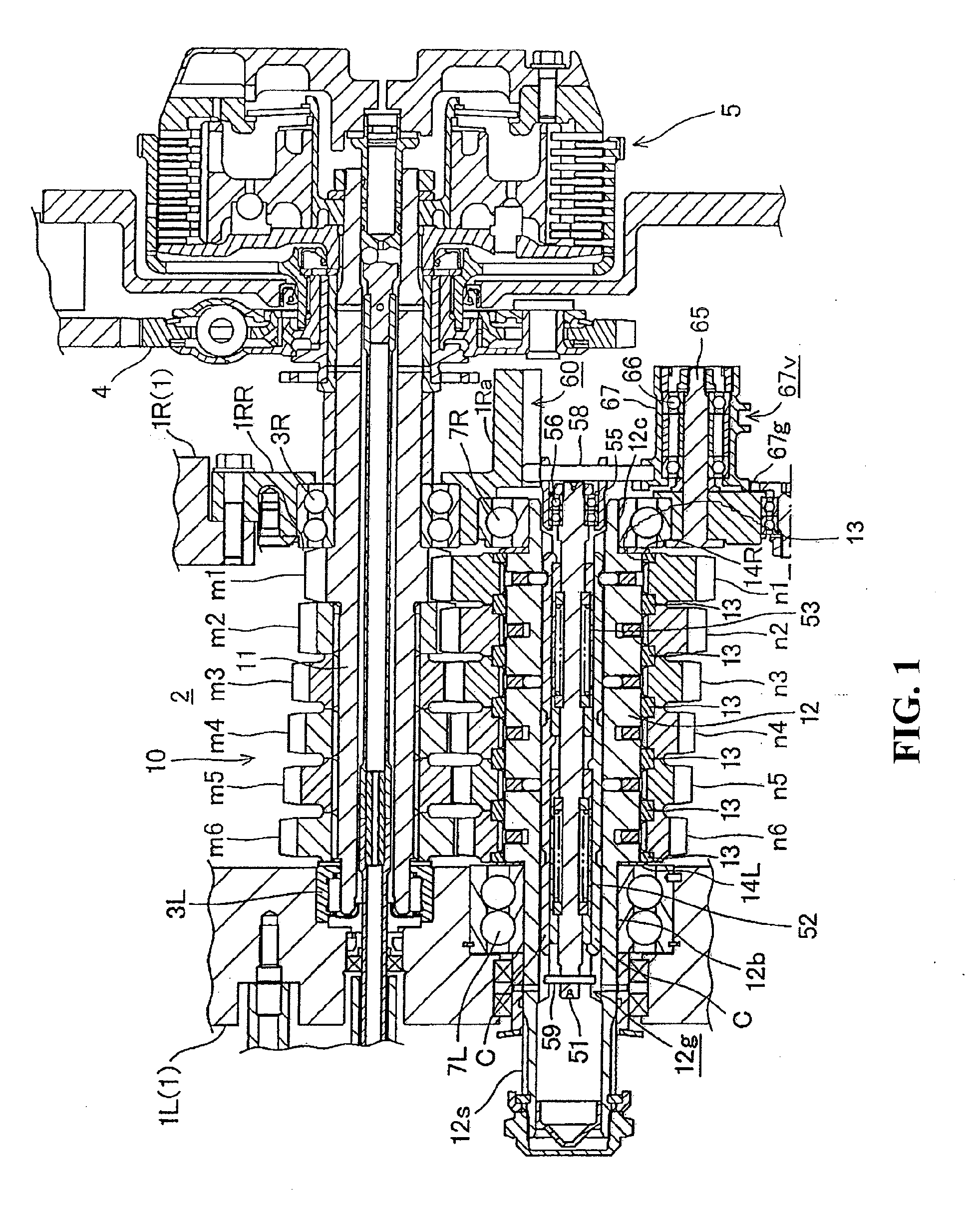 Multistage transmission