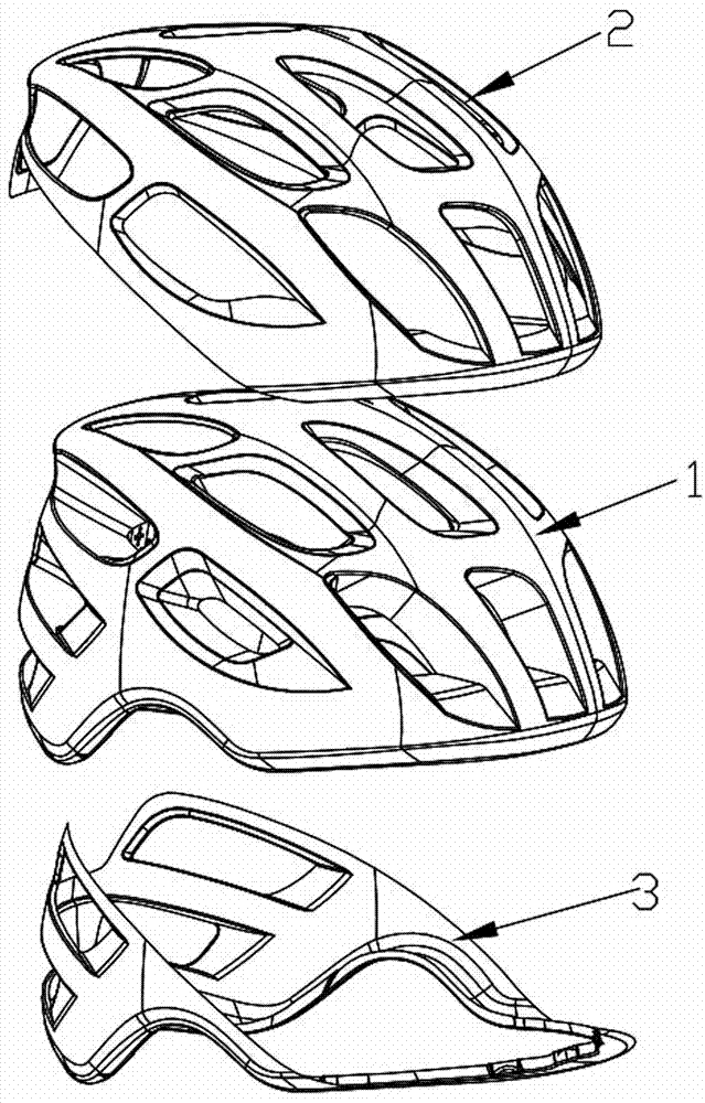 Helmet with reflecting and protecting functions
