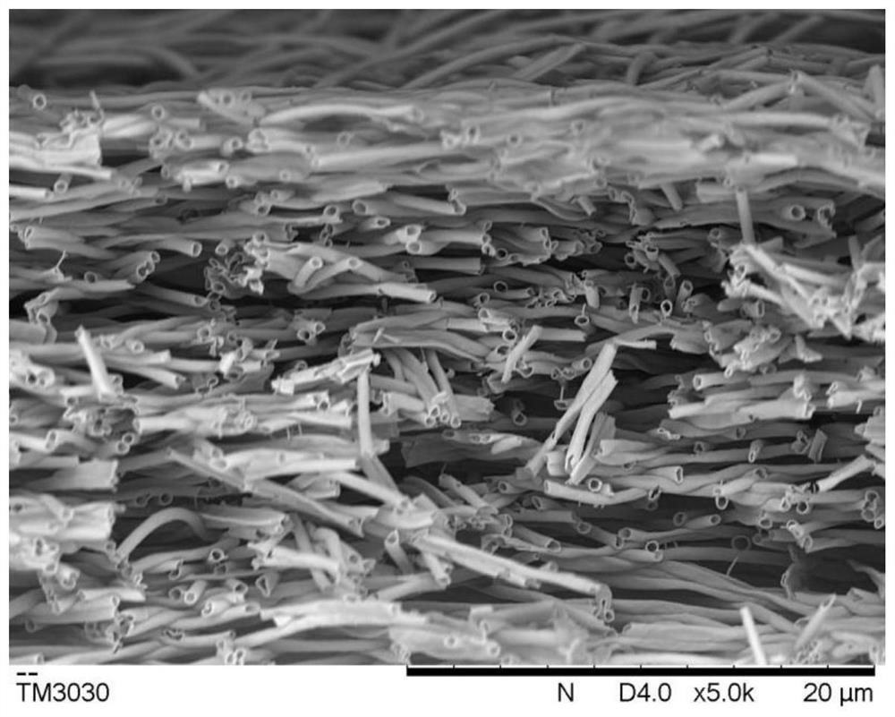 A hollow fiber pore-forming agent and its application in fuel cells