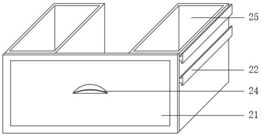 Rainwater collecting device for landscape garden