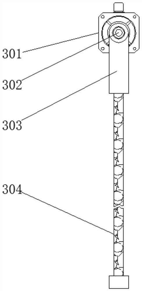 Municipal drainage device capable of removing internal sundries to avoid blockage