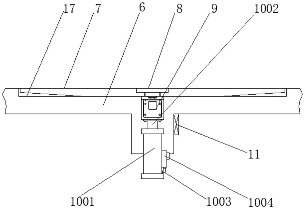 Municipal drainage device capable of removing internal sundries to avoid blockage