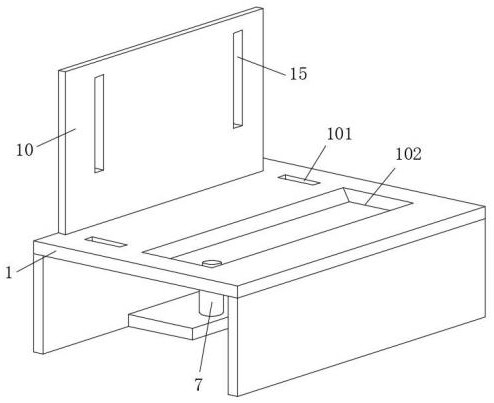 A machining device for box-shaped electronic components