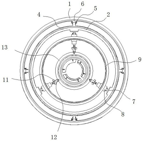 A kind of glazing equipment convenient for feeding ceramics