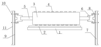 Corrugated paper glue scraping and controlling method