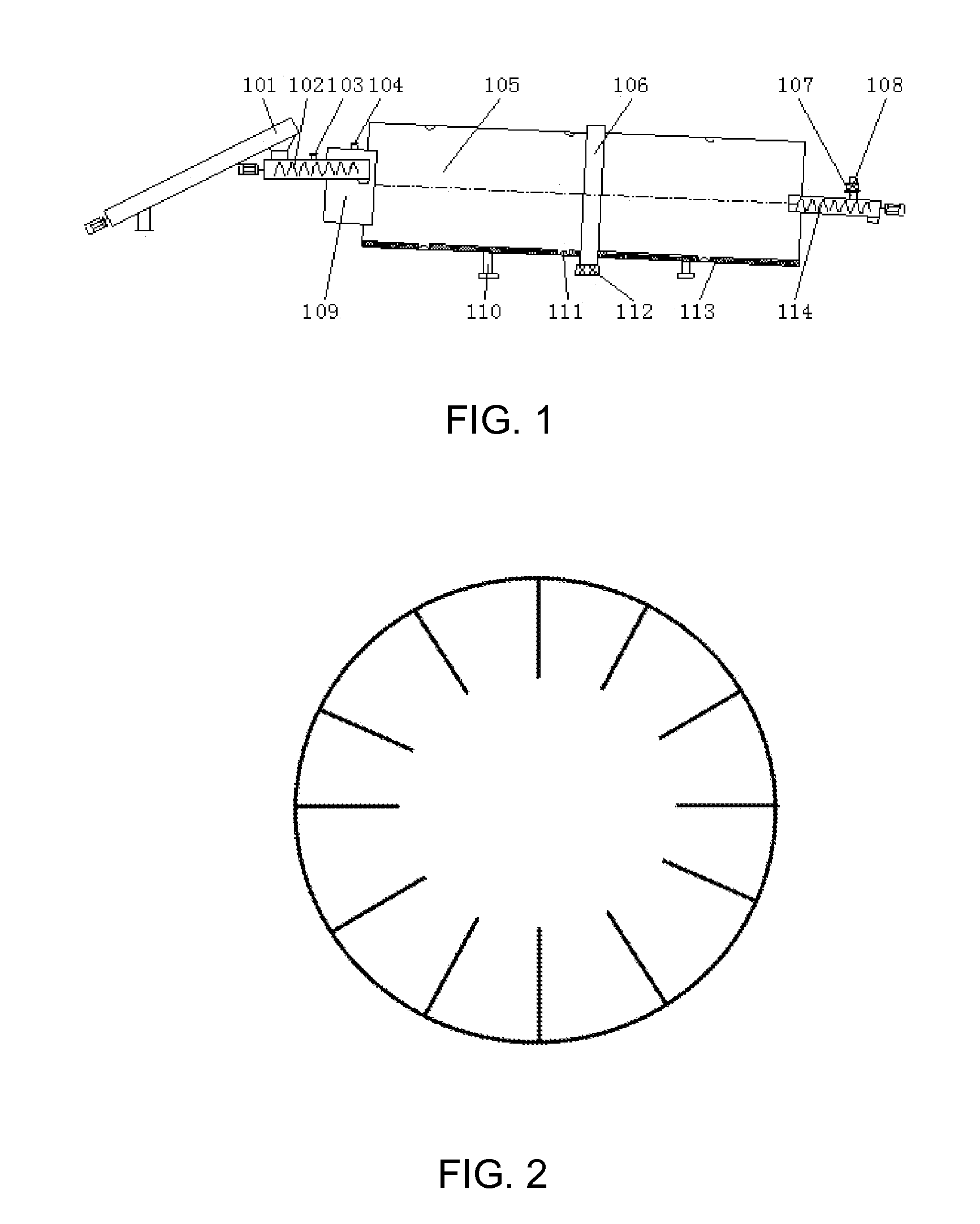 Ethanol production device and process through continuous solid-state fermentation and having self-control system