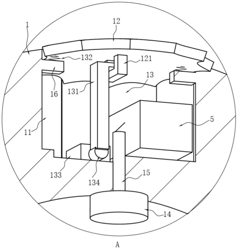 A drop-in UAV charging base station