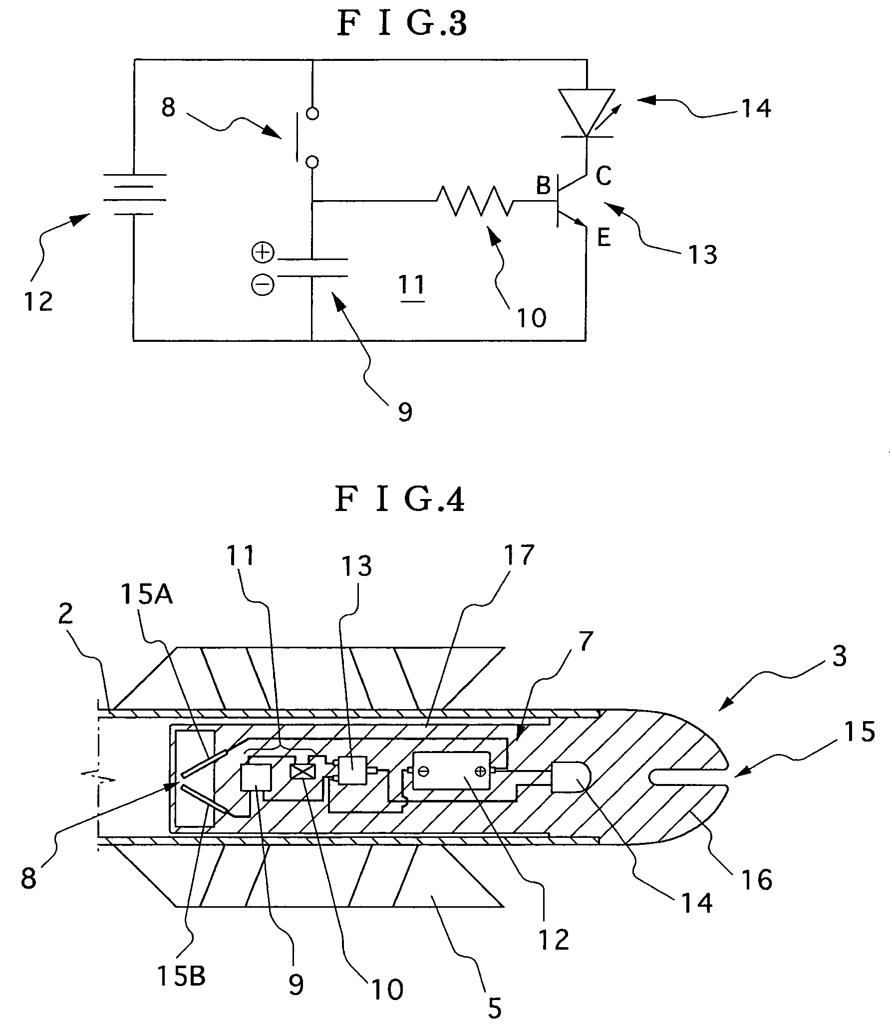 Arrow with light emitting function, nock with light emitting function, and light emission control device to be used in arrow technical field