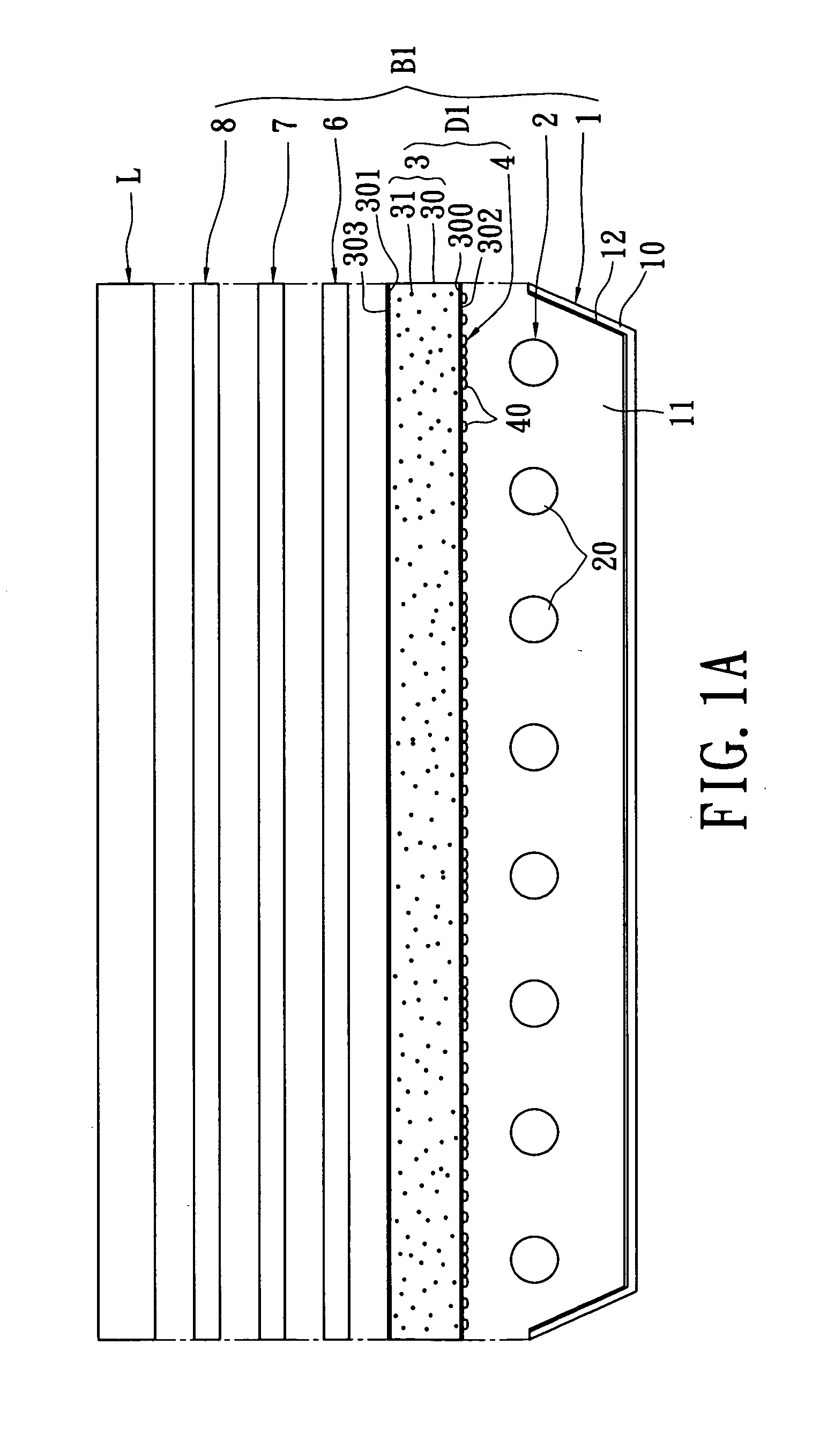 Compound diffusion plate structure, backlight module, and liquid crystal display