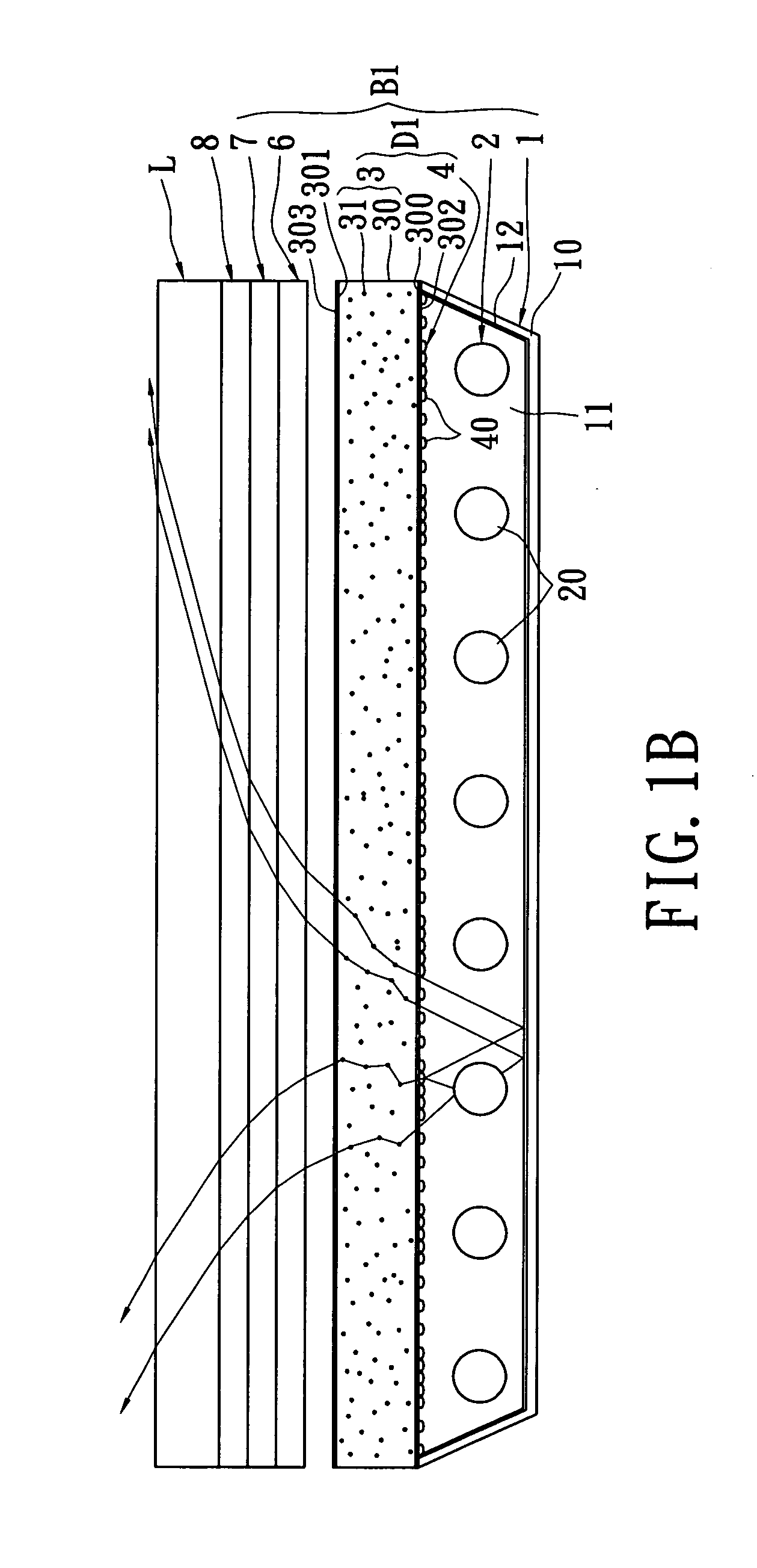Compound diffusion plate structure, backlight module, and liquid crystal display