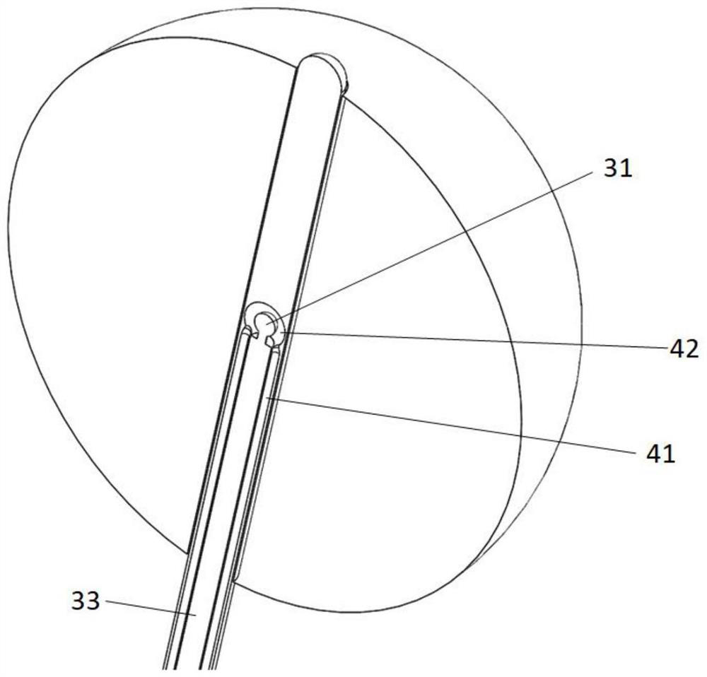 Photodynamic therapy instrument used in human body cavity and cavity organ