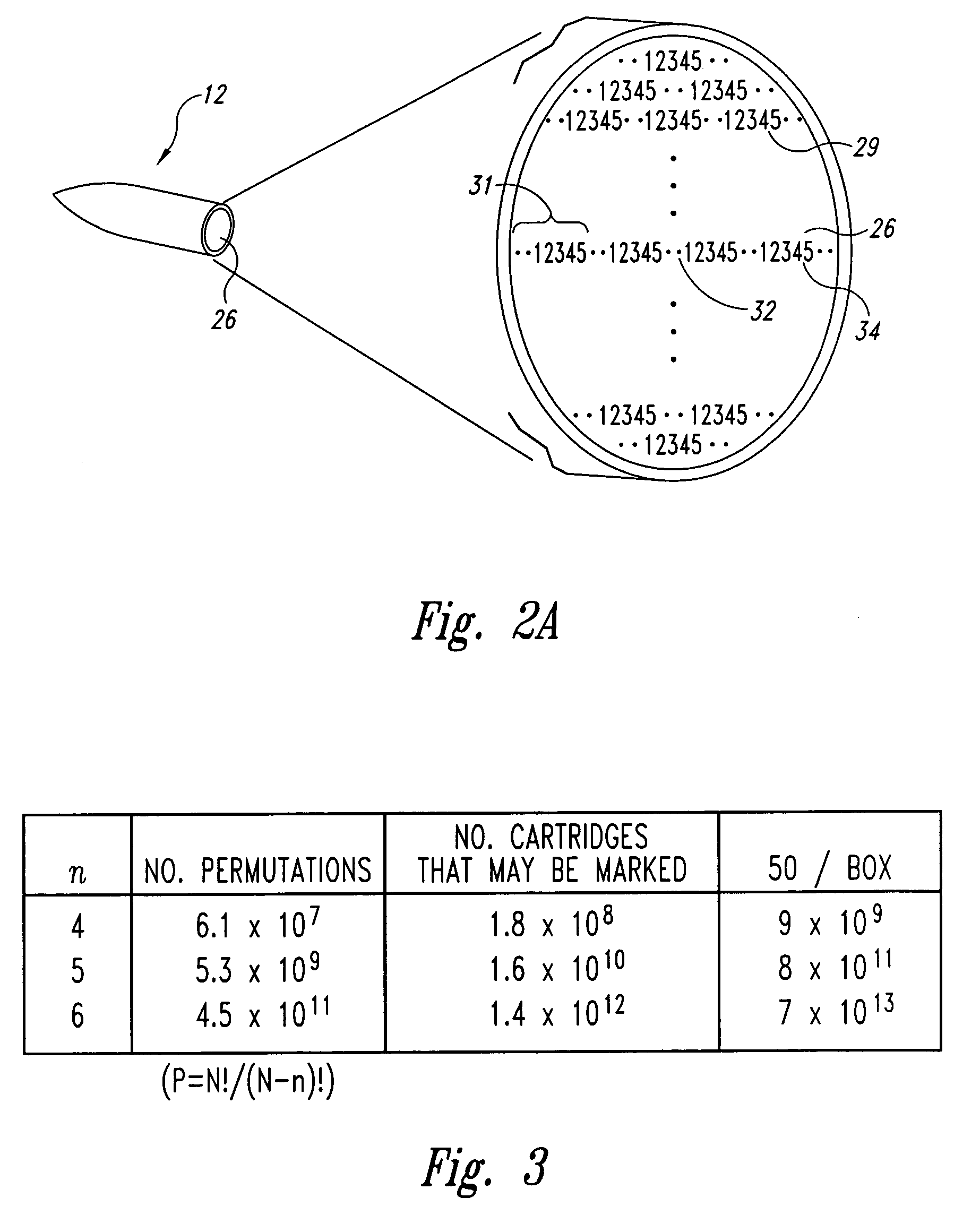 Apparatus and method for identifying ammunition