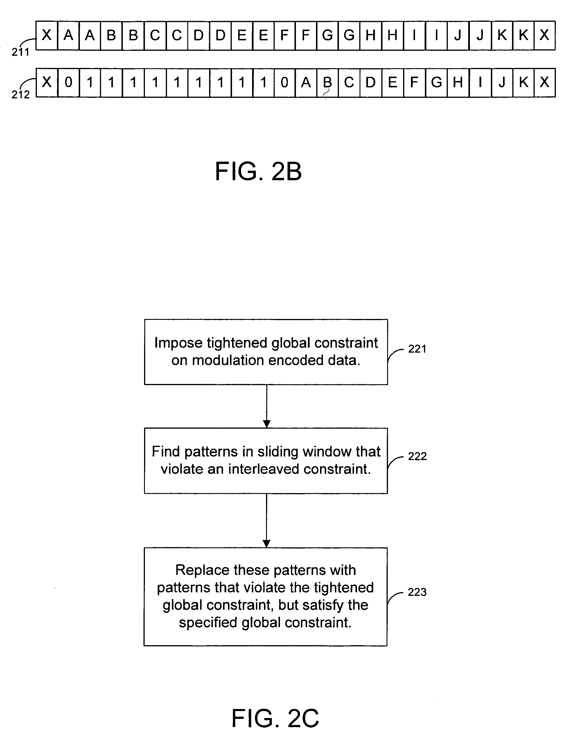 Techniques for generating modulation codes using running substitutions