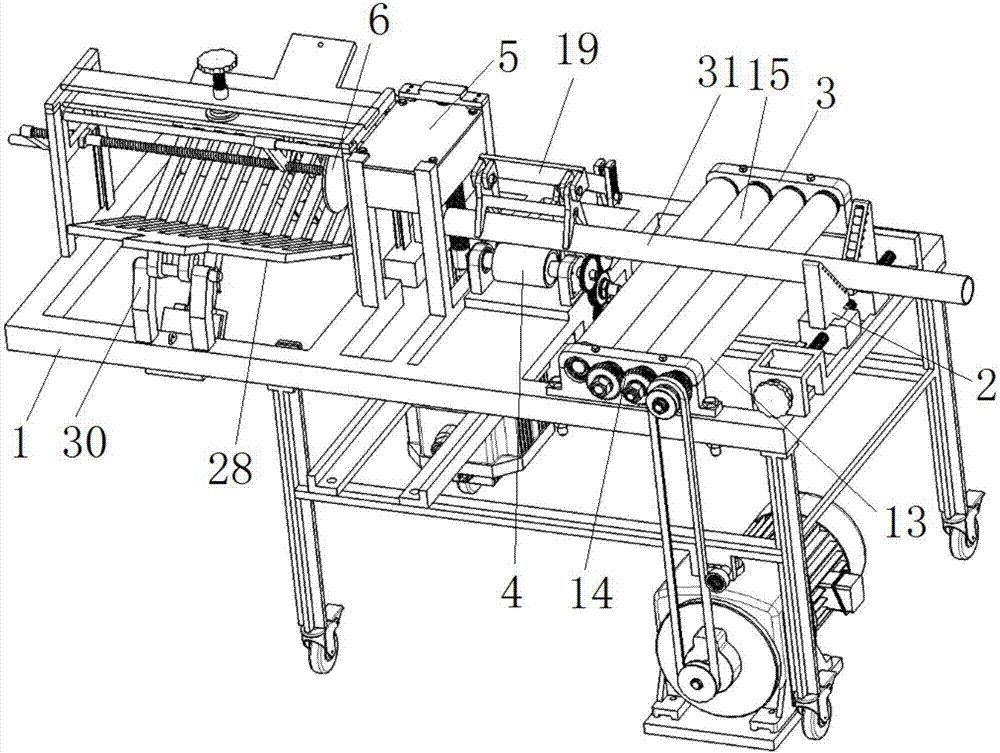 Automatic cutting device for bobbins and cutting method for automatic cutting device