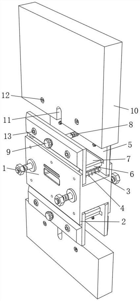 Fabricated integrated connecting device for building equipment and connecting method of fabricated integrated connecting device