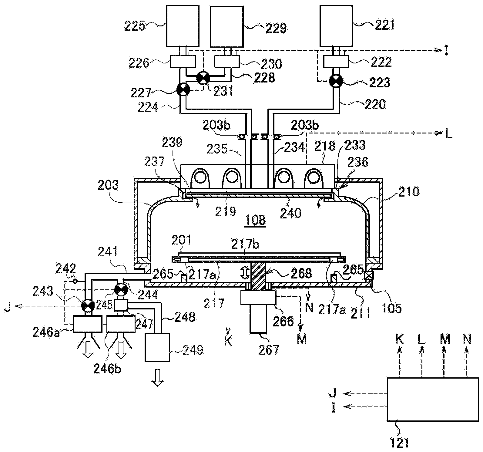 Production method for semiconductor device, production device for semiconductor device, and storage medium