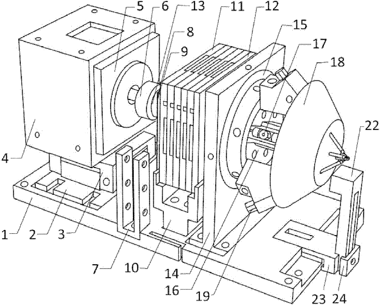 MRESI (multichannel rotating electrospray ionization) mass spectrometric analysis ion source