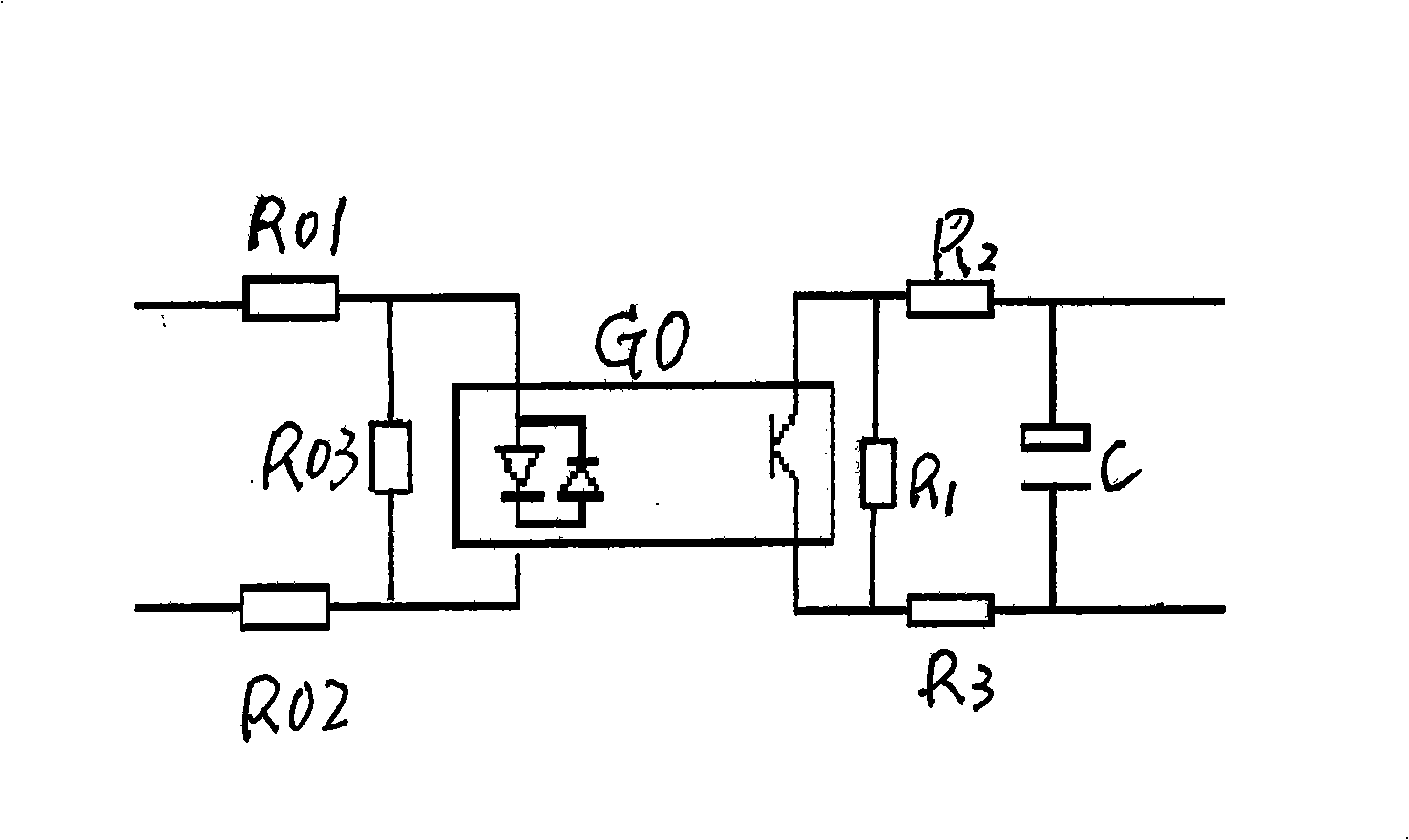 Converter for remote signal of power switch position