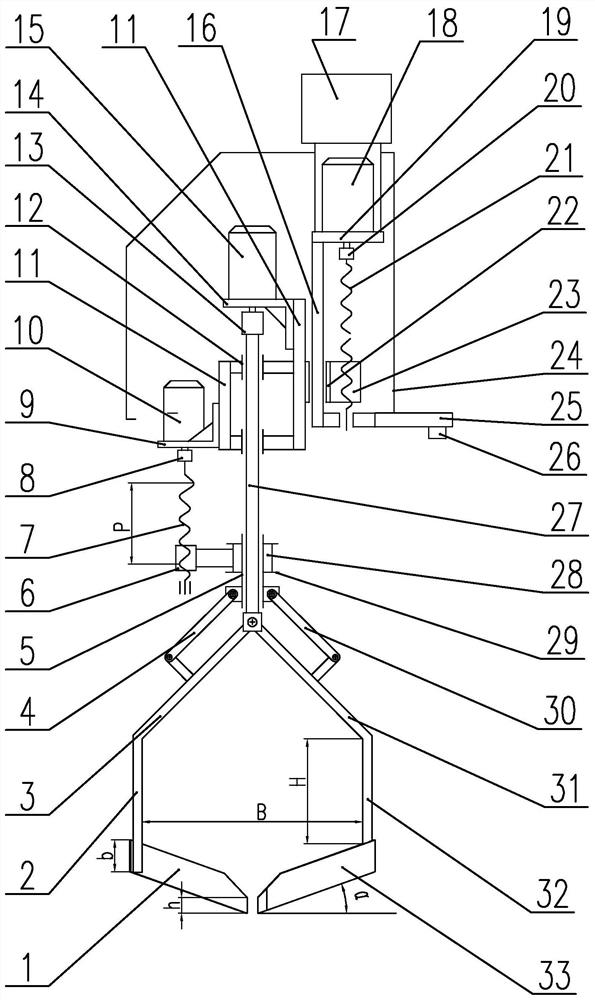 Peanut clearing device