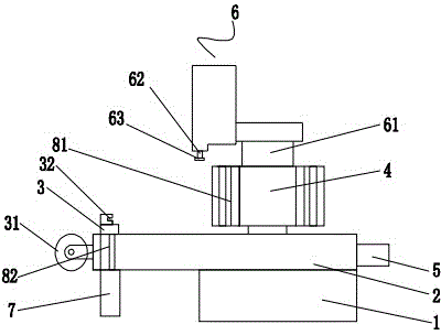 Powerful spinning machine tool magazine mechanism