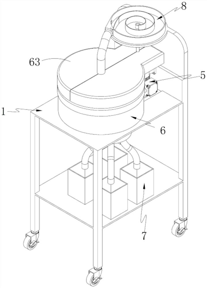 Processing equipment for crushed peanuts