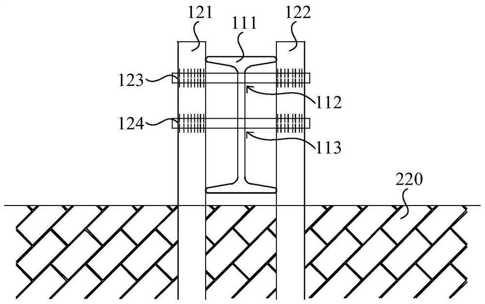 Tunnel Support Structure and Tunnel Support Construction Method