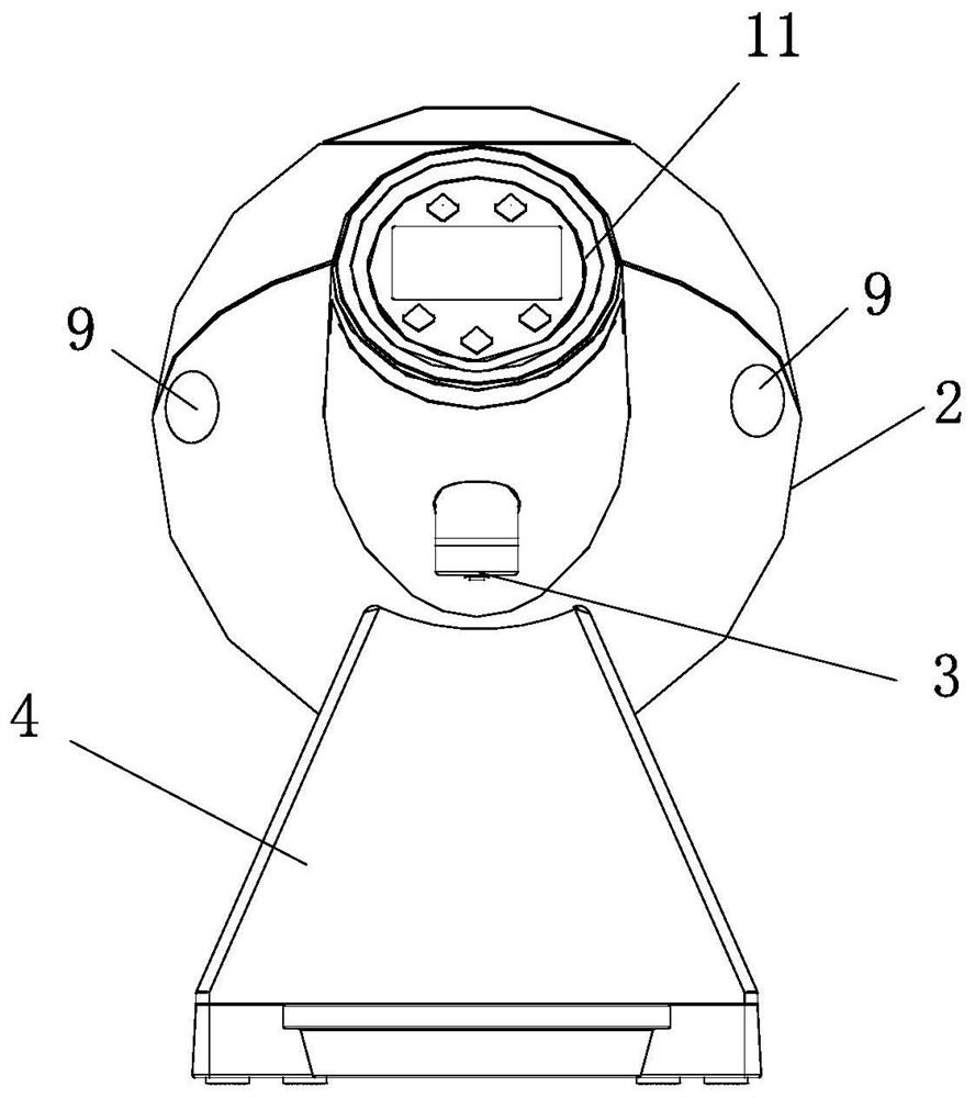 Multidirectional drinking water magnetizing method and water dispenser