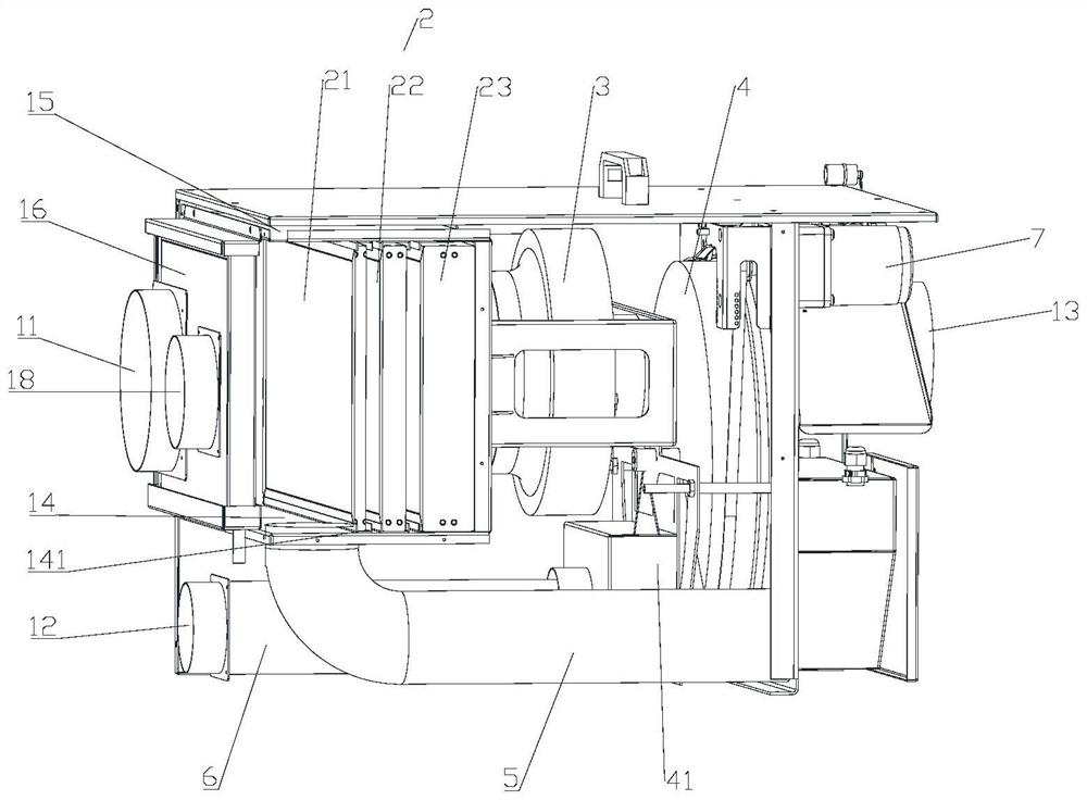 Dehumidification device