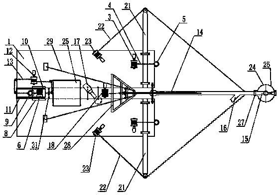 Biological dredging platform and method