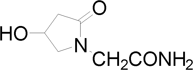 2-(4- OBzl-2-oxo-2,5-pyrroline-1-yl)-acetamide and synthesis and application thereof