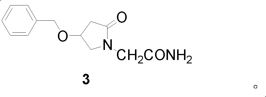 2-(4- OBzl-2-oxo-2,5-pyrroline-1-yl)-acetamide and synthesis and application thereof