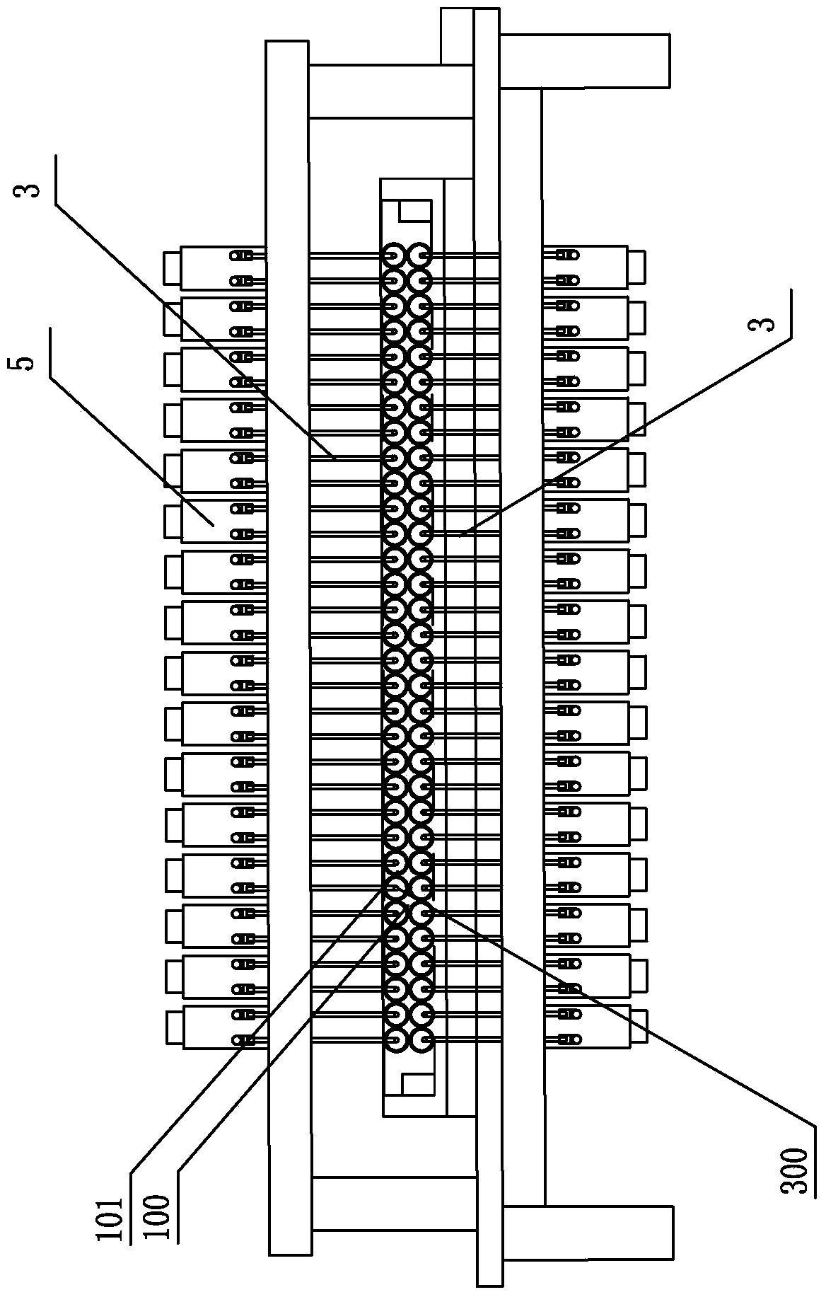 Insect transfer machine for mechanized production of royal jelly