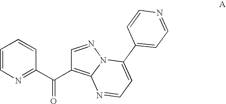 2-pyridinyl[7-(substituted-pyridin-4-yl) pyrazolo[1,5-a]pyrimidin-3-yl]methanones