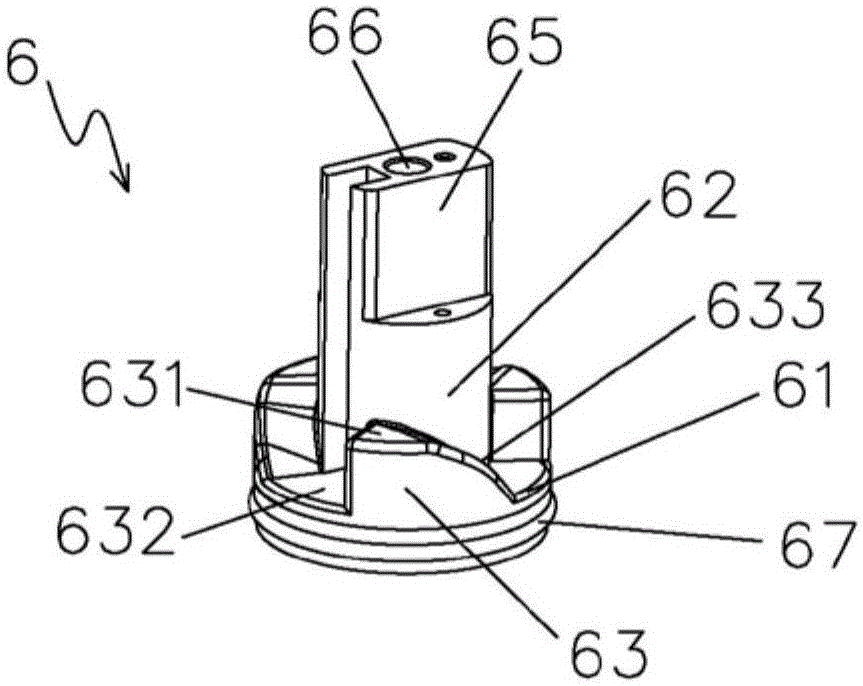 Movable coffee brewing head structure and coffee maker using same