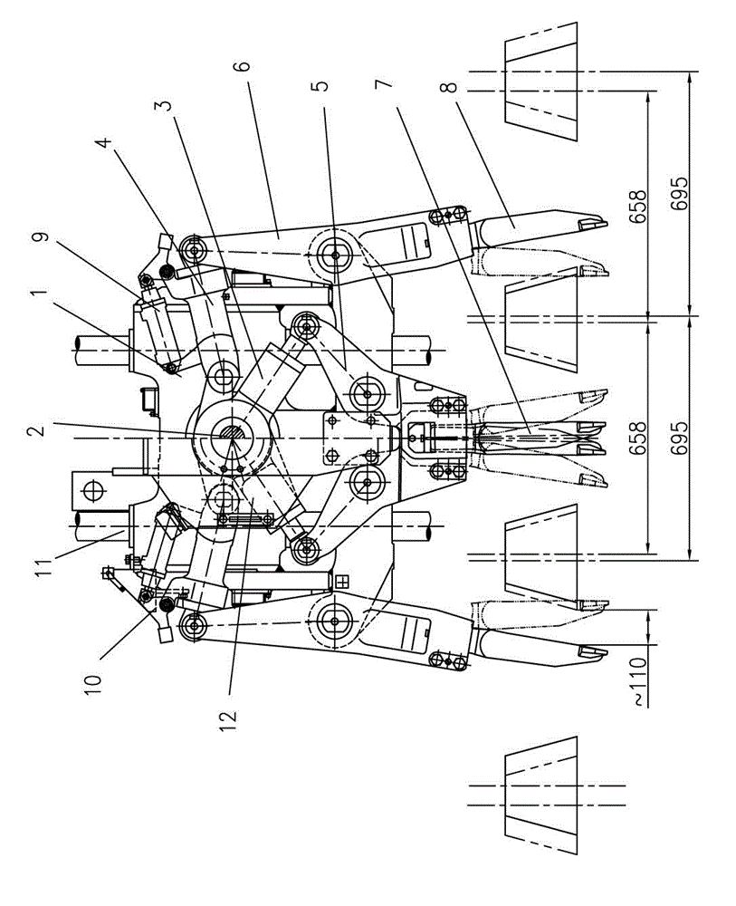 Double pillow tamping device