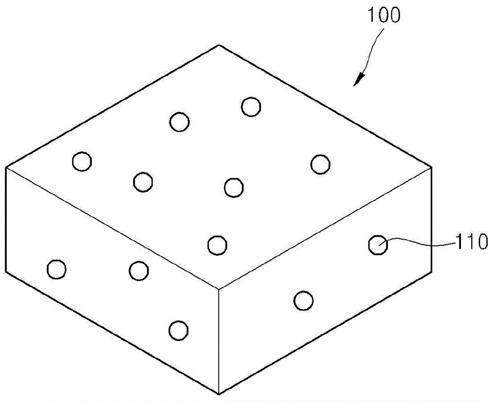 Core material for vacuum heat insulating material formed from cured foam of melamine resin, vacuum heat insulating material using the same, and production method thereof