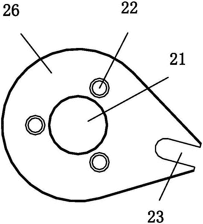 Spare wheel up-down regulator assembly with steel wire rope