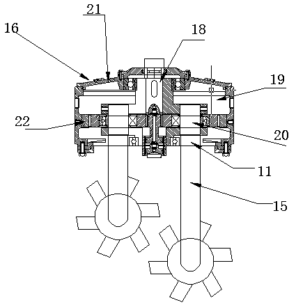 Multi-rotation-direction reaction kettle