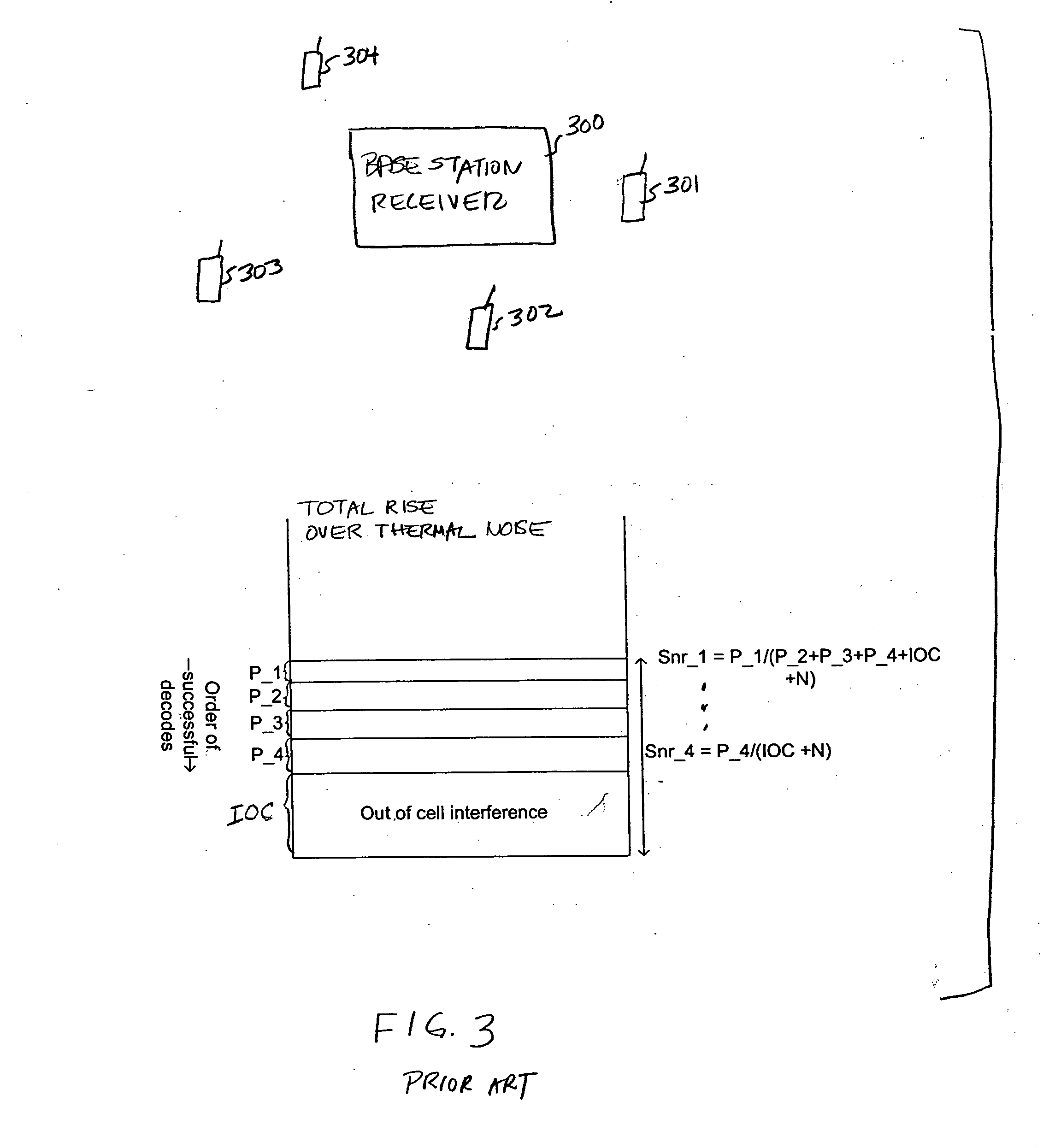 Method to control the effects of out-of-cell interference in a wireless cellular system using backhaul transmission of decoded data and formats