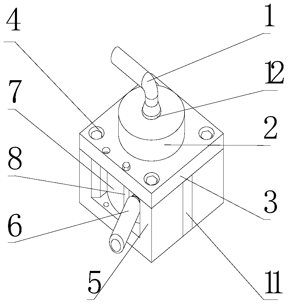 A conventional pull-in sensor protective cover device