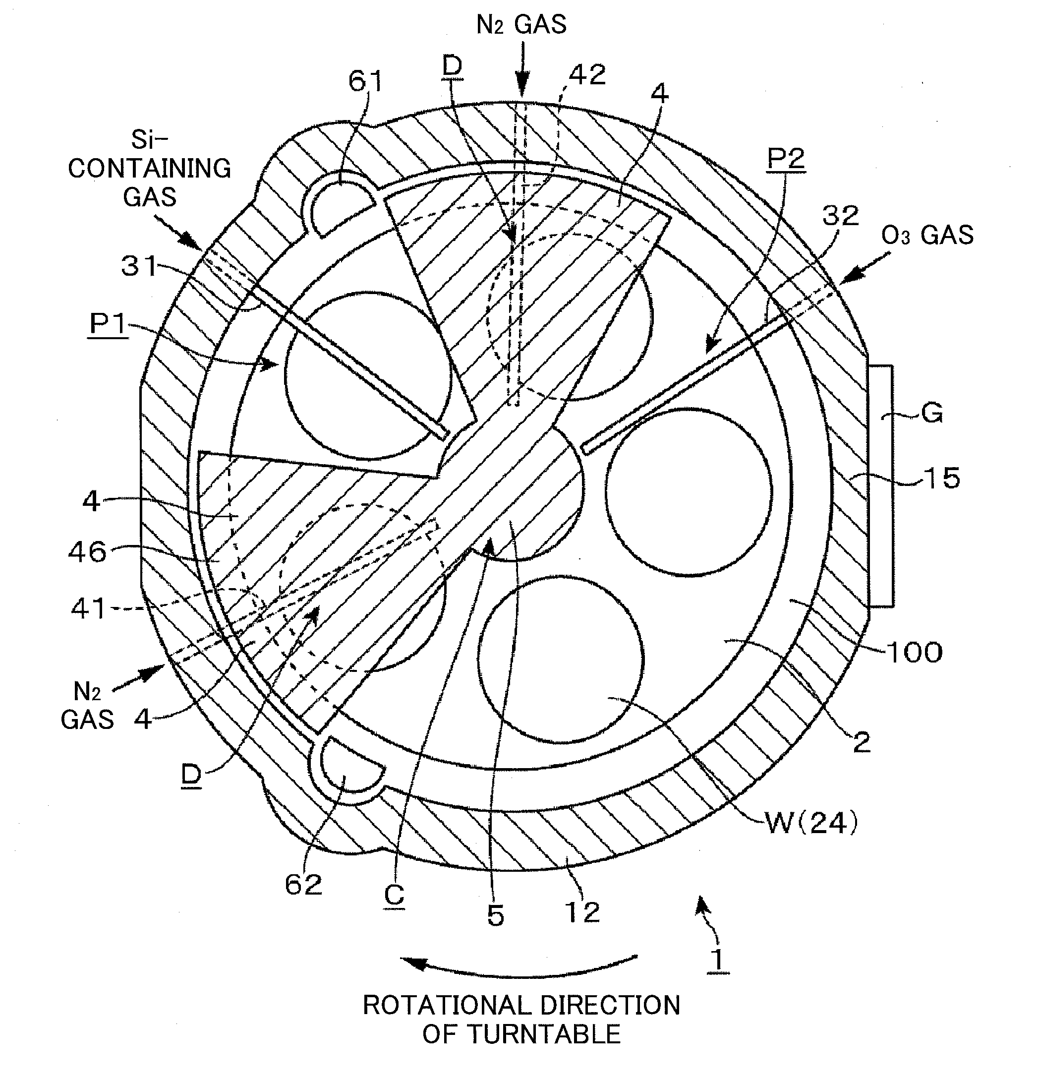 Film deposition apparatus and substrate processing apparatus