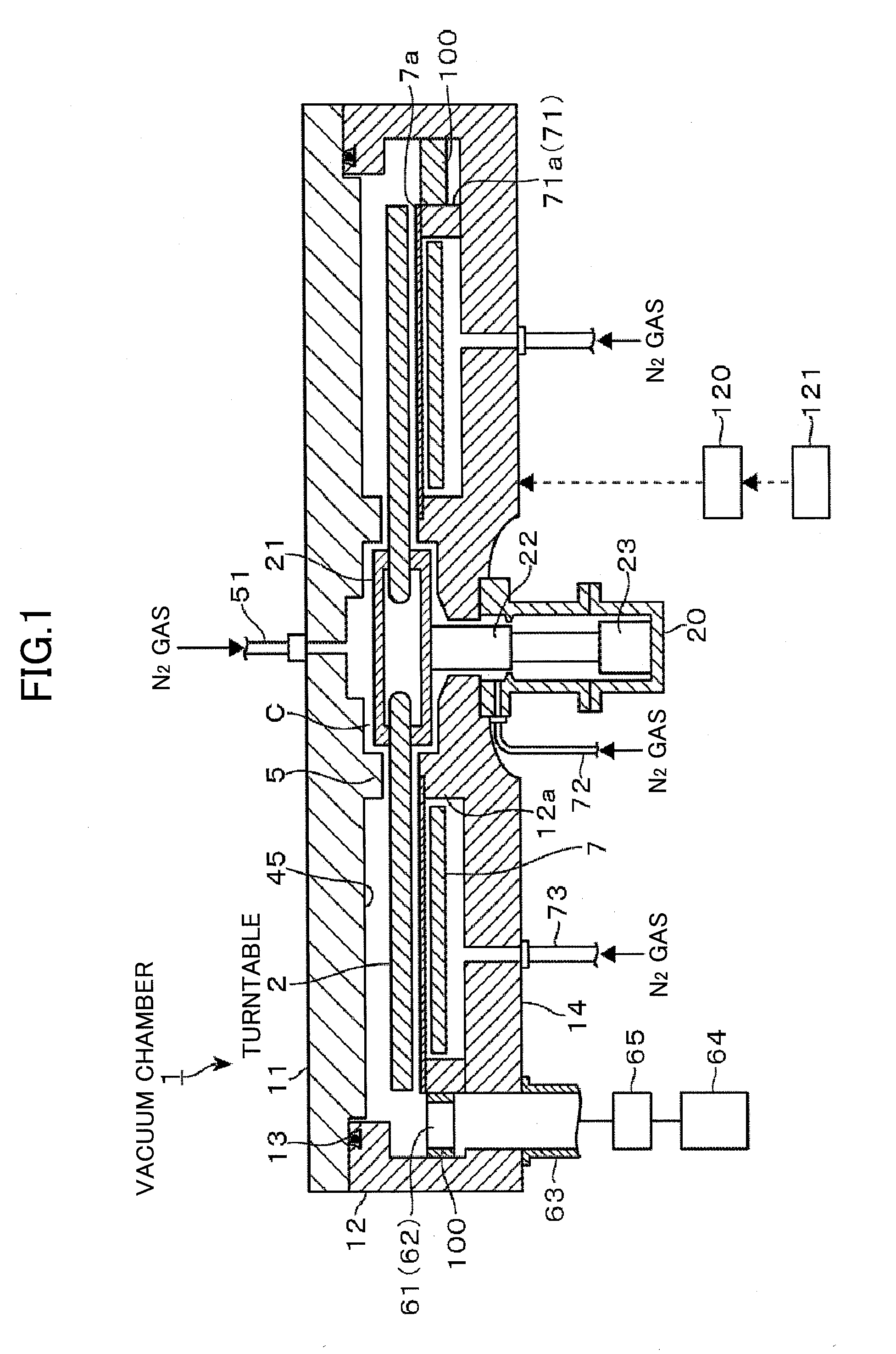 Film deposition apparatus and substrate processing apparatus