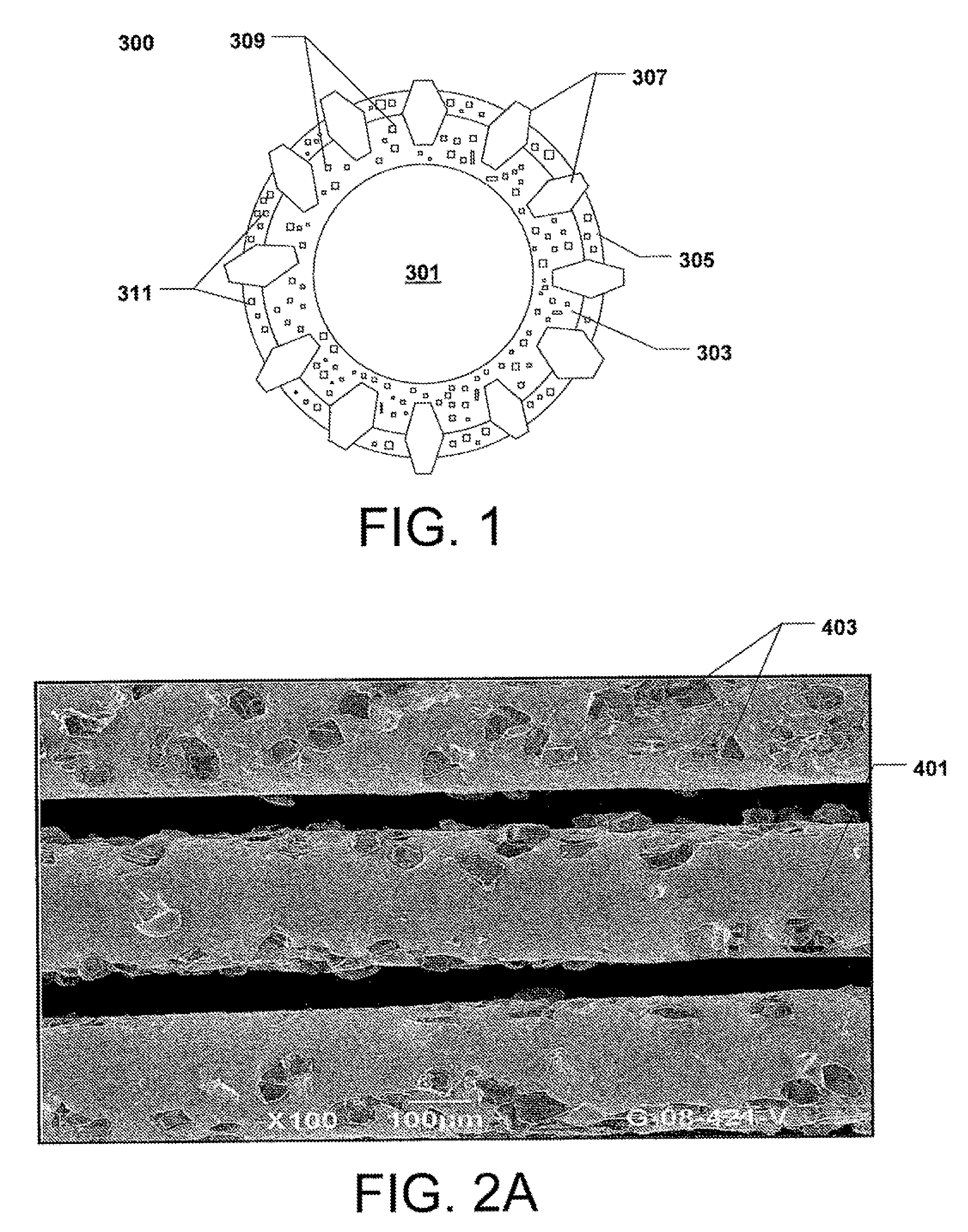Abrasive articles including abrasive particles bonded to an elongated body