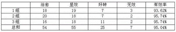 Traditional Chinese medicine composition for replenishing qi and blood and preparation method thereof