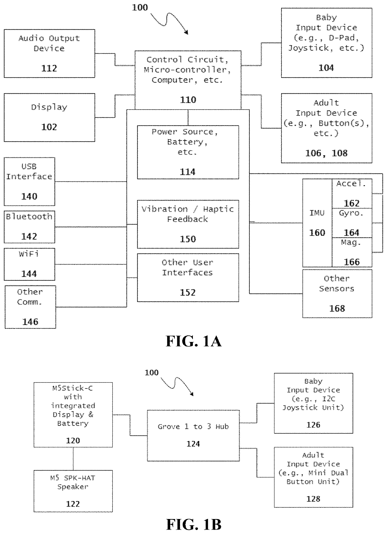 Devices systems and methods to develop infant hand-eye coordination and spatial awareness while interacting with a caretaker