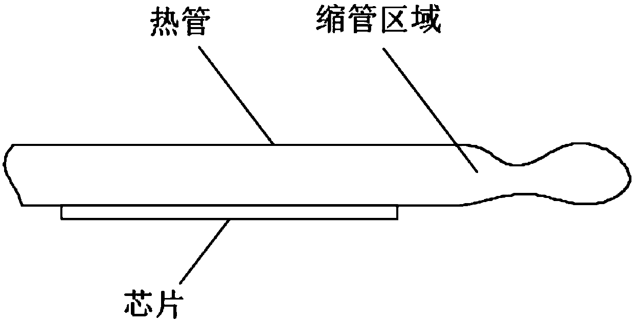 Thin type heat pipe, manufacturing method of thin type heat pipe and electronic equipment