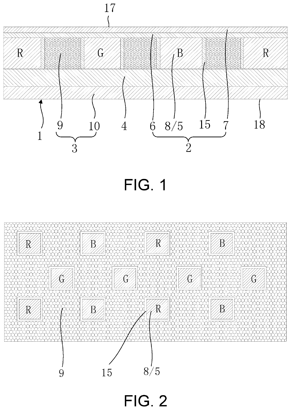 Doubled-side display device and manufacturing method thereof