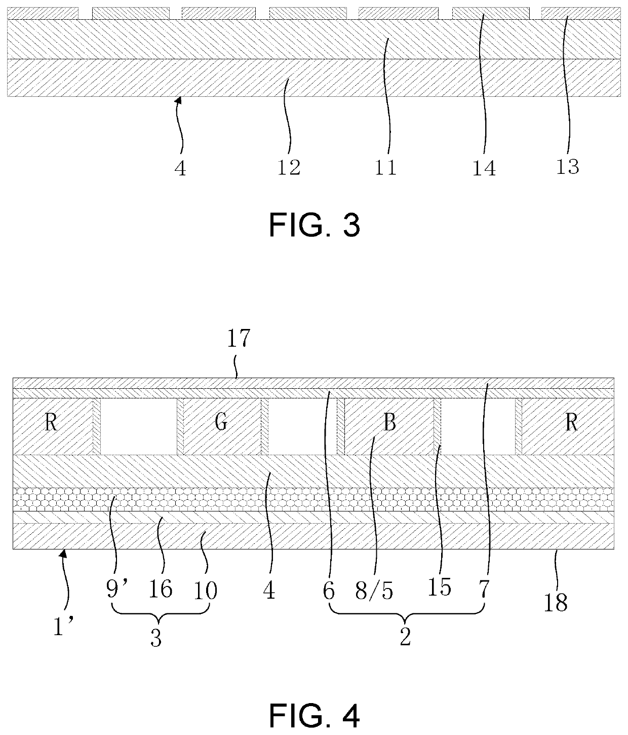 Doubled-side display device and manufacturing method thereof