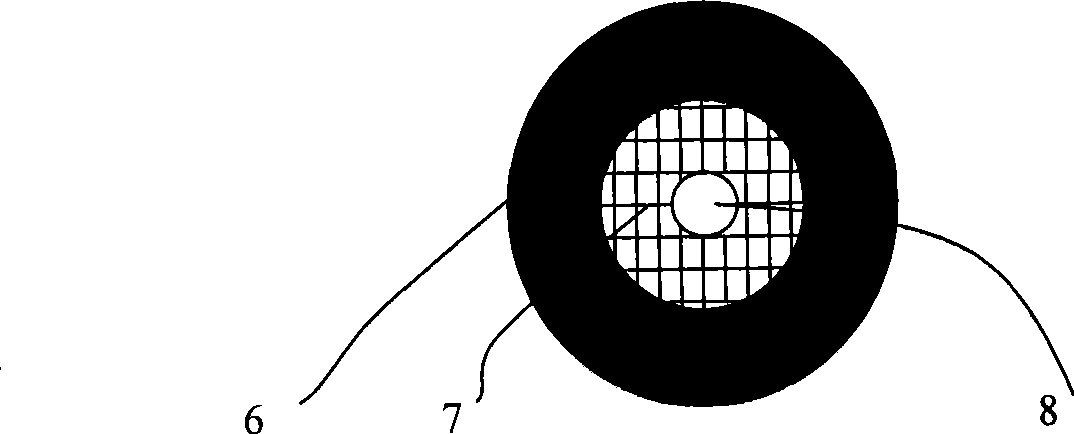 Migration tube structure used for ion mobility spectrometer