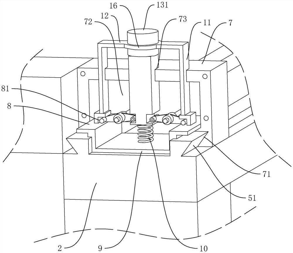 House building cross beam connecting node structure